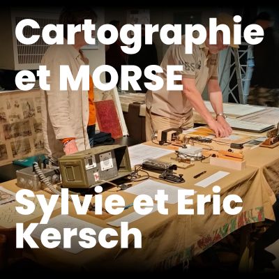 Cartographe morse Sylvie et Eric Kersch