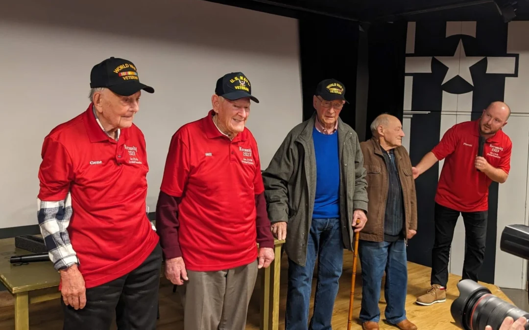 Rencontre avec les vétérans William “Magic Bill” Hunter et Eugène “Gene” Kleindl