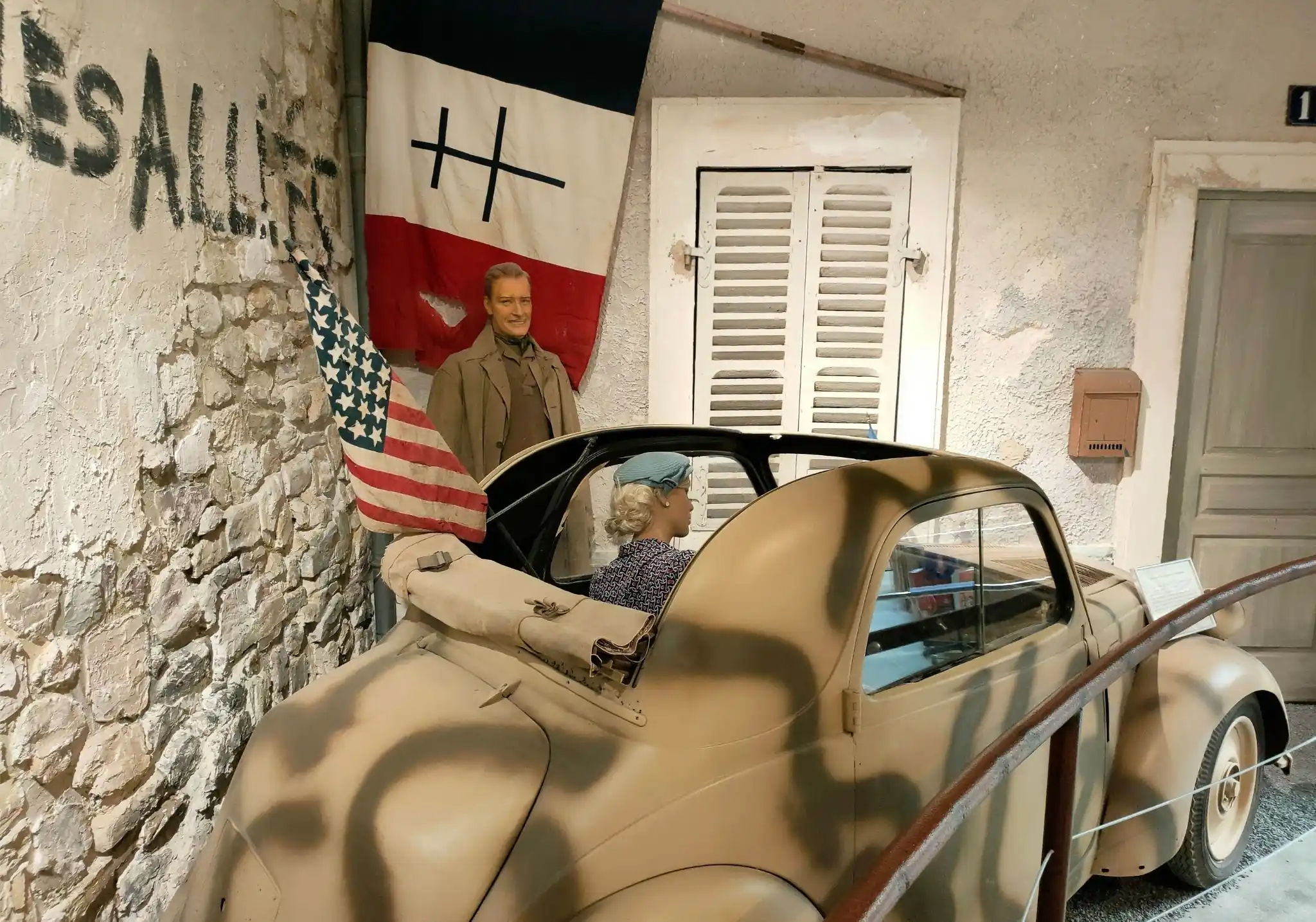 A Fiat requisitioned by the Germans