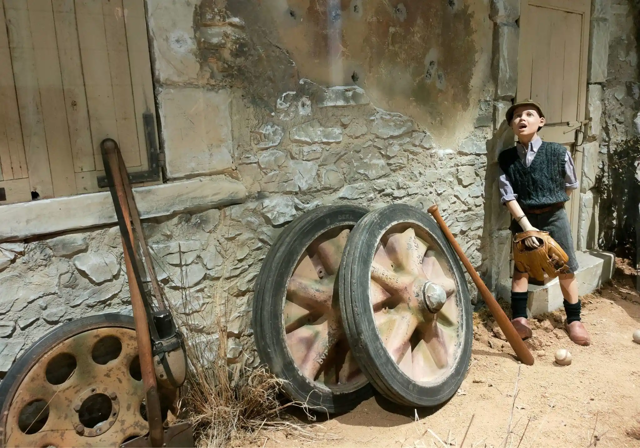 French child who discovered baseball in 44