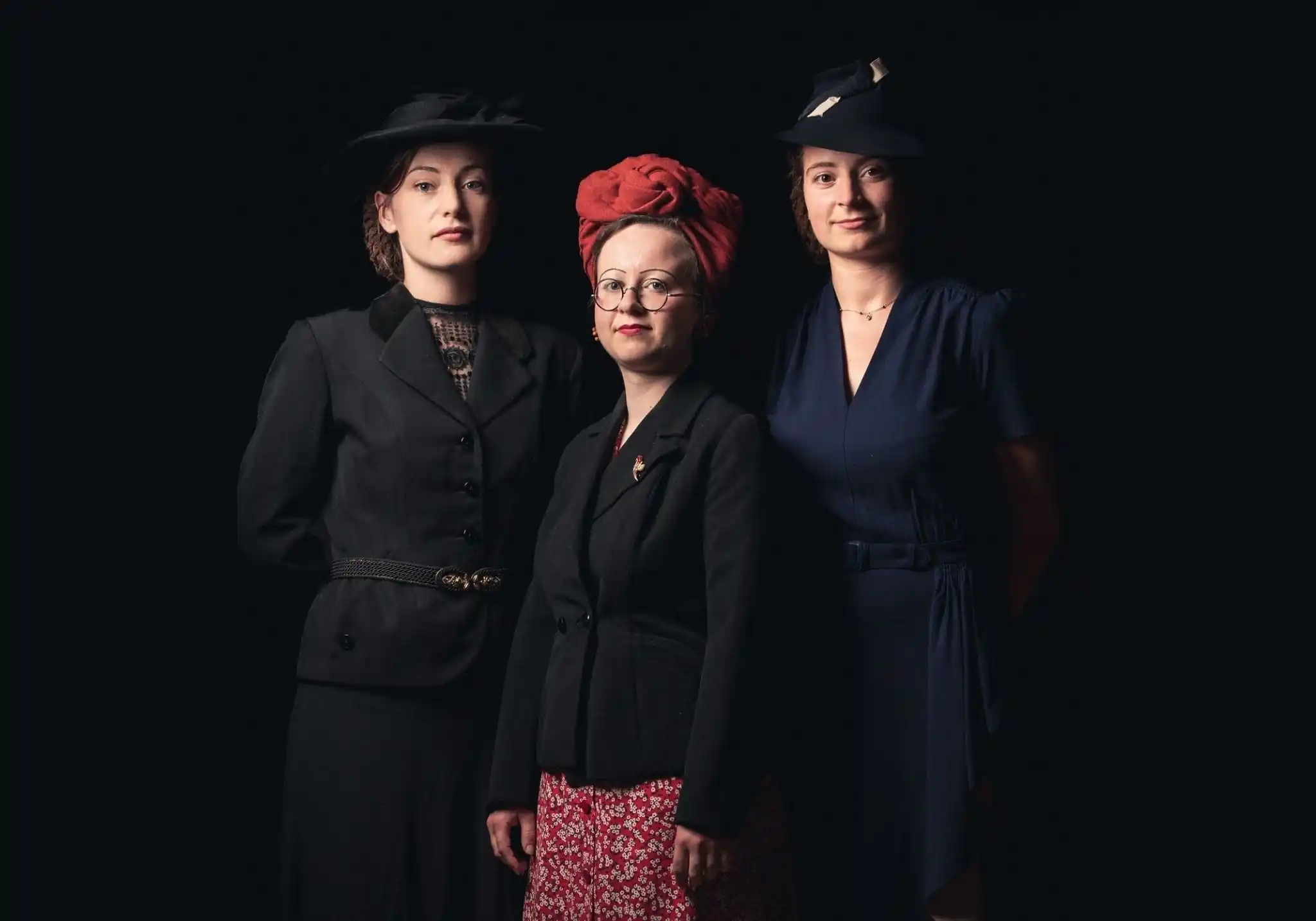 Receptionists of Normandy Victory Museum during D-Day 2025