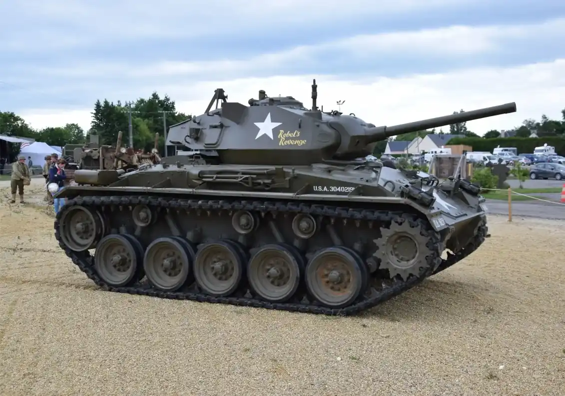 D-Day 2022 en Normandie, présentation de chars