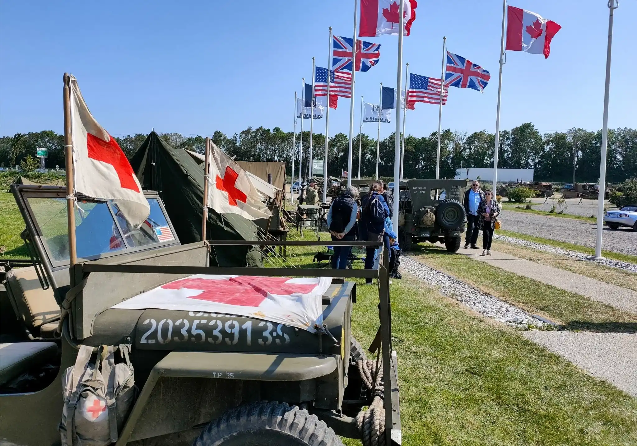 D-Day 2023 Campement militaire D-Day 2023 Campement militaire