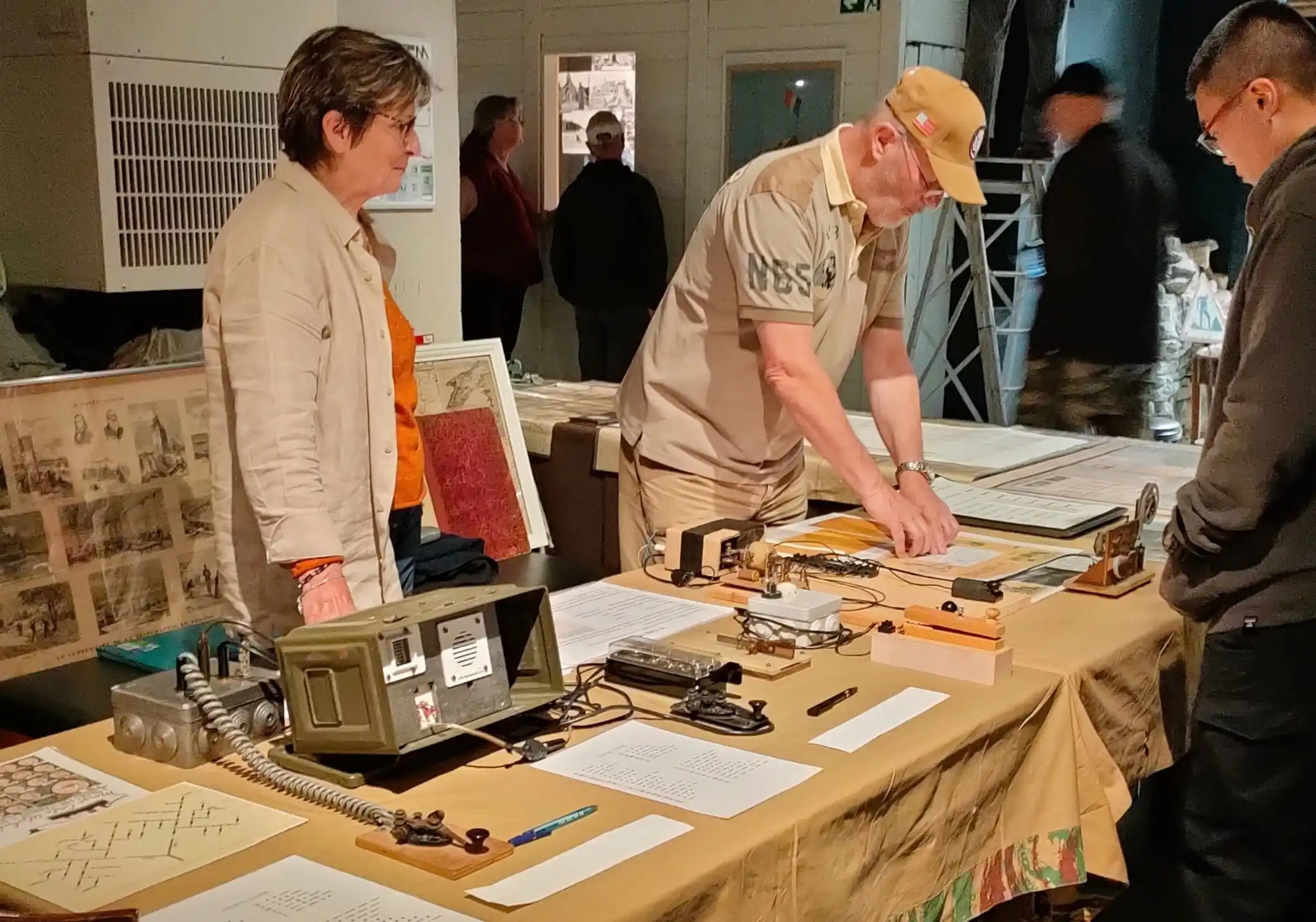 D-Day 2023, Les époux Kersch partagent leur passion des transmissions D-Day 2023, Les époux Kersch partagent leur passion des transmissions