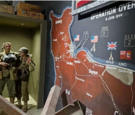Bloody Omaha explained to Normandy Victory Museum