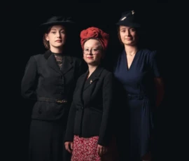 Receptionists of Normandy Victory Museum during D-Day 2025